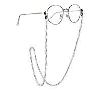 Azwood Spectacle Chain Eyeglasses Straps Chain Cords Non Slip Glasses String Holder Anti-lost Sunglasses Strap Chain Glasses Retainer for Women Men Sports