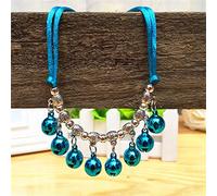 Azxcvbnm Dog Collar Ringing Bells Collar Adjustable Bells Necklace Ringing Anti-Lost Tibetan Tibet-Style Puppy Necklace For Girls