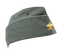 Azxcvbnm Elegant Star Domed Hat For Lady Fashion Stage Sailors Hat Photo Girl Uniform Dome Sailors For Women Costume Captain Party Costume
