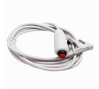 Azxcvbnm Push Button Cable Nurse Call Cord 6.35mm 1/4" Phone Plug Cable With Bed Sheet Clip For Nurse Station Patients Emergencies Institution