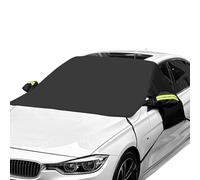 Azyvum Car Cover Winter Windscreen Cover Car Windscreen Cover Winter Windscreen Cover Foldable Half Car Cover Ultra Thick Against Snow, Frost, Ice, UV Rays, Dust