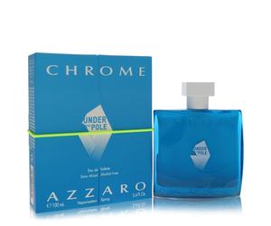 AZZARO CHROME UNDER THE POLE Eau De Toilette (ALCOHOL FREE) 3.4 oz for Men