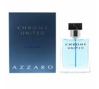 Azzaro Chrome United 50ml Eau De Toilette EDT Spray - Brand New