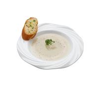 AZZAZETES Ceramic Plates 8-inch Ceramic Western Soup Bowl Home Restaurant Deep Plate Snack Dessert Pasta Kitchen Kitchen Dinner Plates