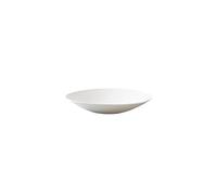 AZZAZETES Ceramic Plates 9-inch Hotel Kitchen Tableware Ceramic Round Deep Plate Club Restaurant Pure White Flat Bottom Hat Bowl Cold Dish Diamond Pattern Kitchen Dinner Plates