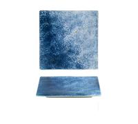 AZZAZETES Ceramic Plates Ceramic Four-Square Plate Flat Barbecue Sushi Square Creative Tableware Dinner