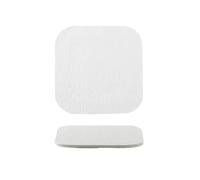 AZZAZETES Ceramic Plates Creative Dessert Plates, Ceramic Sushi Sashimi Platters, and Square Dinner Kitchen Dinner Plates
