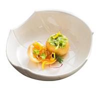 AZZAZETES Ceramic Plates Hotel Creative Tableware Restaurant Soup Plate Pasta Seafood Kitchen Dinner Plates