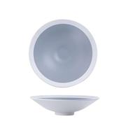 AZZAZETES Ceramic Plates Tableware Two-Color Frosted Noodles and Rice Bowl Salad