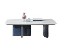 AZZAZETES Coffee Table Light Luxury Coffee Table Marble Slate Coffee Table Modern Living Room Terminal Table Simple Coffee Table Sofa Side Table