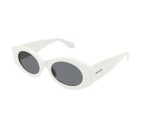 Azzedine Alaia AA0080S 003 Womenâs Sunglasses White Size 52