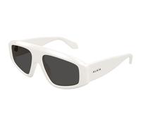 AZZEDINE ALAÏA AA0092S 003 Woman Sunglasses Acetate White Grey Mask