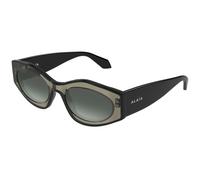 AZZEDINE ALAÏA AA0093S 004 Woman Sunglasses Acetate Brown Grey Cat Eye