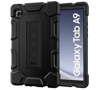 Azzsy Case for Samsung Galaxy Tab A9 2023, Heavy Duty Shockproof Rugged Protective Case, Black