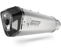 Mivv Delta Race Bmw F 750 Gs/f 850 Gs 2018-24 B.033.ldrx Homologated Slip On Muffler Silver Homologated unisex