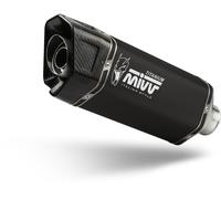 Muffler slip-on exhaust Mivv SR-1 Black Titanium for BMW R 1300 GS 2023 > 2024.