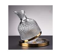 (B 1500ml) 1500ml Crystal U-shaped Wine Decanter Gift Box Swan Decanter Creative Wine Separator