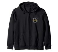 B-17 Flying Fortress Nine-O-Nine Nose Art Front & Back Print Zip Hoodie