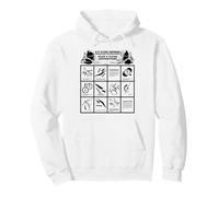 B-17 Flying Fortress Pilot Restrictions WW2 Aircraft Diagram Pullover Hoodie