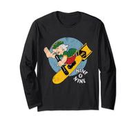 B-17 Nine-O-Nine Nose Art | B17 Flying Fortress WW2 Bomber Long Sleeve T-Shirt