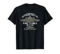 B-17 Operation Overlord D-Day June 6, 1944 Distressed Print T-Shirt