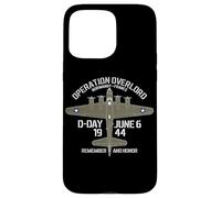 B-17 Operation Overlord D-Day June 6 1944 Flying Fortress Case for iPhone 15 Pro Max