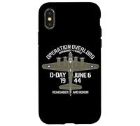 B-17 Operation Overlord D-Day June 6 1944 Flying Fortress Case for iPhone X/XS