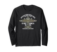 B-17 Operation Overlord D-Day June 6 1944 Flying Fortress Long Sleeve T-Shirt