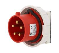 B.1917 Connector: AC Supply 3-Phase Socket Male 32A 400VAC IEC 60309 PAWBOL