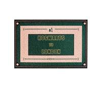 (B-2, 100X120cm39.3X47.2in) American retro carpet door carpet door door pvc non-slip rubbing foot pad harry potter carpet silk ring floor mat