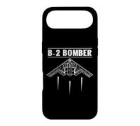 B-2 Bomber Aircraft Schematic Military Stealth Bomber B2 Case for iPhone Air
