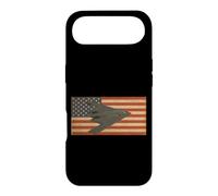 B-2 Spirit Stealth Bomber American Vintage Flag Case for iPhone Air
