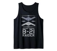 B-21 Raider Stealth Bomber - Advanced Aircraft Manufacturing Tank Top