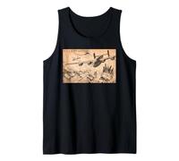 B-24 Liberator Vintage WW2 Bombing Raid Scene Tank Top