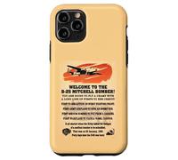 B-25 Mitchell WW2 Medium Bomber Facts Welcome Information Case for iPhone 11 Pro