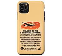B-25 Mitchell WW2 Medium Bomber Facts Welcome Information Case for iPhone 11 Pro Max