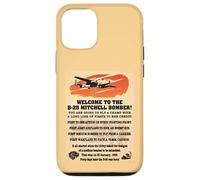 B-25 Mitchell WW2 Medium Bomber Facts Welcome Information Case for iPhone 12/12 Pro