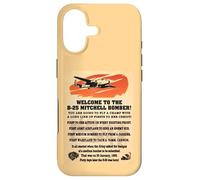 B-25 Mitchell WW2 Medium Bomber Facts Welcome Information Case for iPhone 17