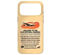 B-25 Mitchell WW2 Medium Bomber Facts Welcome Information Case for iPhone 17 Pro Max