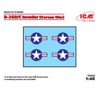 B-26B/C Invader (Korean War) Decal 1:48 Plastic Model Kit ICM