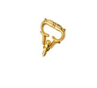 B-389 Mini Threaded Self-Tapping Zinc Alloy Square Bronze Jewelry Box Handle Drawer Decorative Small Handle(B-389-2-10pcs)