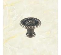 B-432 European Drawer Single Hole Handle Wardrobe Cabinet Bronze Pull Ring Handle Chinese Antique Lifting Ring Cabinet Door(Antique Brass)