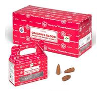 B/6 Dragon's Blood Backflow Dhoop Cones by Satya
