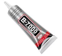 B-7000 Glue for Rhinestones and Jewelry Making | 15ml Clear Multipurpose Adhesive with Precision Tip | Super Strong Viscosity Craft Glue for Phone Screen Fabric Glass Wood | Waterproof Industrial Glue