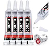 B-7000 Multipurpose Craft Glue Industrial Strength Adhesive Semi Fluid Clear for Bonding Phone Screen Tablets Jewelry Rhinestones Components