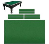 B,7ft,Billiard Cloth Pool Table Felt Fast Speed Pool Cloth Solid Color 7Ft 8Ft 9Ft Billiard Snooker Cloth with 6 Strips Fot Bar Hotel Professional Durable Pool Table Cloth