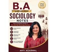 B.A SECOND YEAR SOCIOLOGY NOTES: Your Complete Guide to B.A. 2nd Year Sociology Success