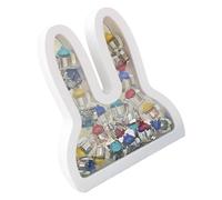B-Aby Tooth Keepsak - Bunny-Themed, Tooth Keepsake Box with Labels,Commemorative Teeth Container | Tooths Storage Case Kids for Boys Girls Home School Birthday