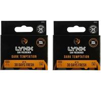 B and B 2 x Lynx Dark Temptation Vent Refill Sticks Air Fresheners A1653