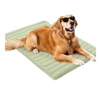 B-arkle-ys Cooling Mat, B-arkle-ys Dog Cooling Pad- Non Gel, Machine Washable, Summer Portable Foldable Non-Slip Dog Coolings Pad for Indoor & Outdoor (Green,XX-Large)